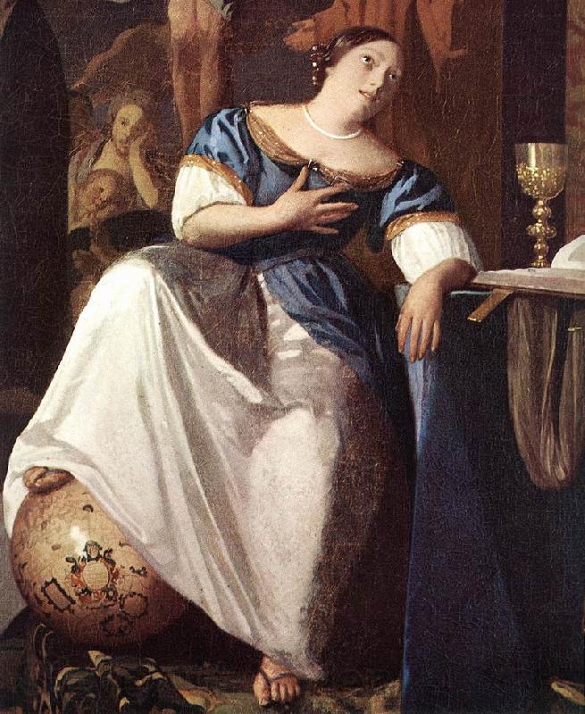 VERMEER VAN DELFT, Jan The Allegory of Faith (detail) er France oil painting art